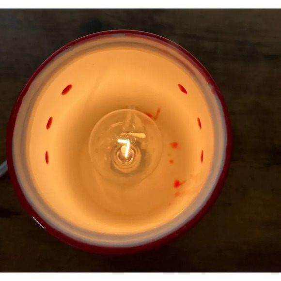 Authentic Scentsy NOEL Red/White Plug-in Wall Candle Warmer - Picture 7 of 13